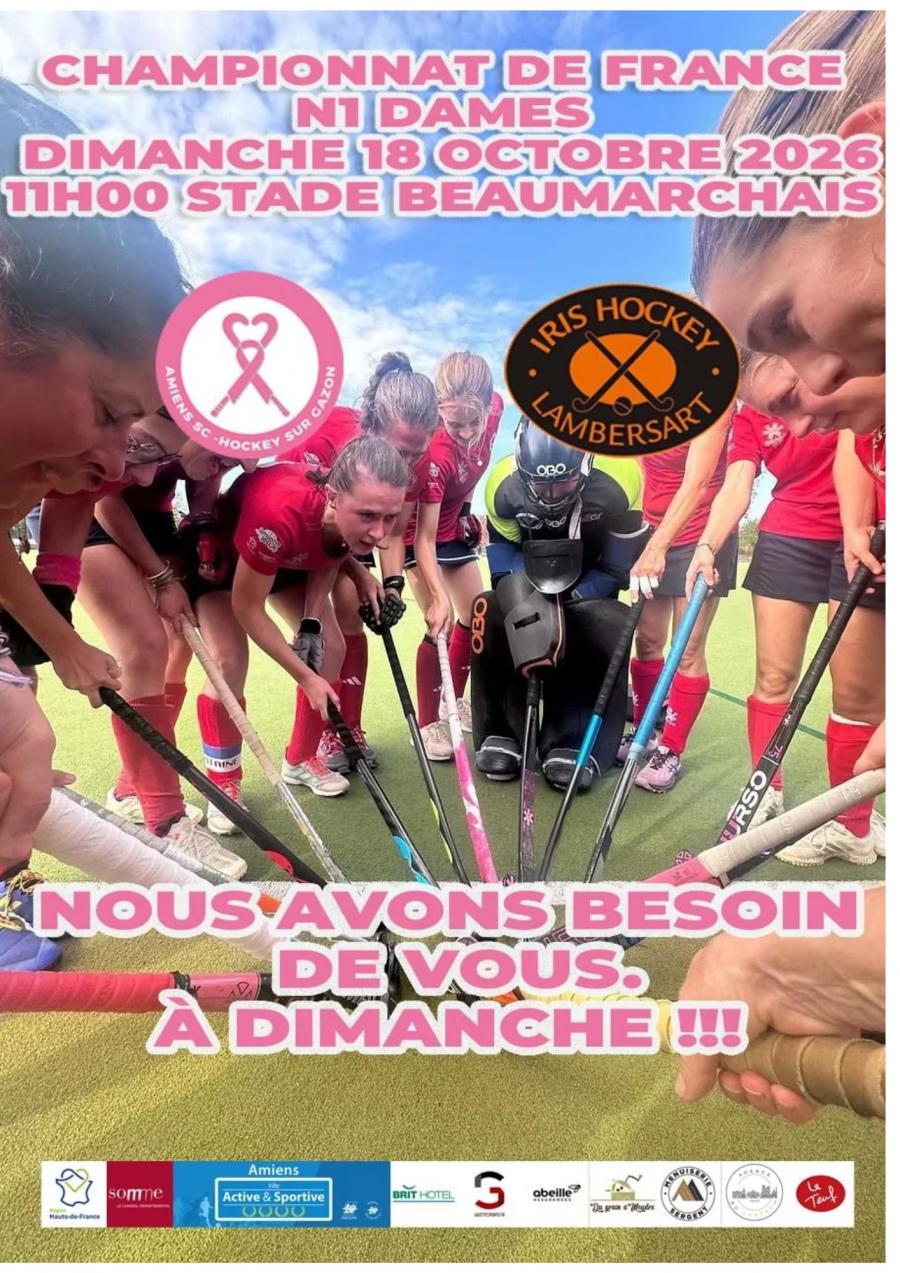 Sport | Match de National 1 Hockey-sur-Gazon DAMES