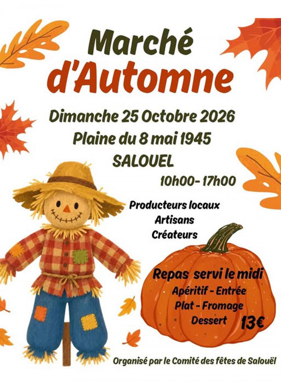 Marché d'automne de Salouël